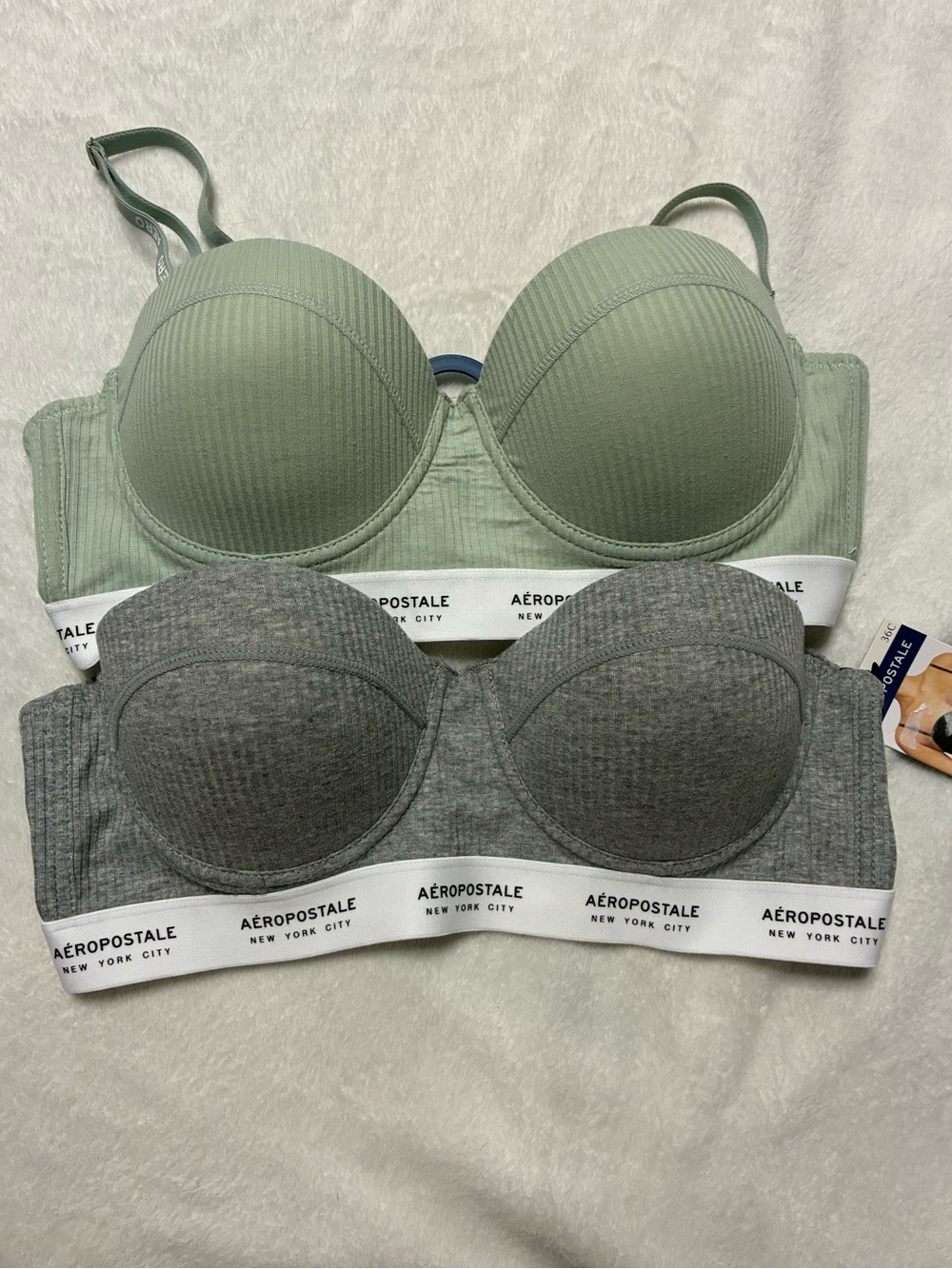 Aeropostale Women's Multi Way Push-Up Bras 2 Pack Size 36C New